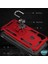 Samsung Galaxy A11 Kılıf Military Ring Holder Rose Gold 4