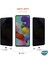 Samsung Galaxy A71 Privacy 5D Gizlilik Filtreli Cam Ekran Koruyucu Siyah 2