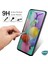 Samsung Galaxy A71 Privacy 5D Gizlilik Filtreli Cam Ekran Koruyucu Siyah 4