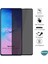 Samsung Galaxy S10 Lite Privacy 5D Gizlilik Filtreli Cam Ekran Koruyucu Siyah 3