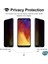 Huawei Y6 2019 Privacy 5D Gizlilik Filtreli Cam Ekran Koruyucu Siyah 2