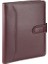 Diplomat Dilli Mıknatıs Kapak Organizer Kareli Defterli 17 x 24 cm Bordo 1