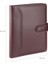 Diplomat Dilli Mıknatıs Kapak Organizer Kareli Defterli 17 x 24 cm Bordo 3