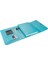 Diplomat Mıknatıs Kapak Organizer Çizgili Defterli 17 x 24 cm Turkuaz 2