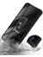 Apple iPhone 11 Pro (5.8'') Kılıf Ultra Korumalı Yüzüklü Standlı Mola Kapak + Tam Kaplayan 6D Nano Ekran Koruyucu Kırmızı 3