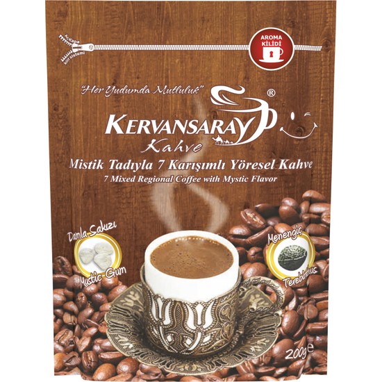 Kervansaray Kahve Damla Sakızlı 200 gr Fiyatı Taksit Seçenekleri