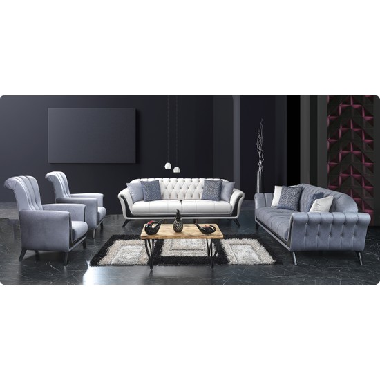 İzmir Alinda Mobilya Zen Salon Koltuk Takımı Fiyatı