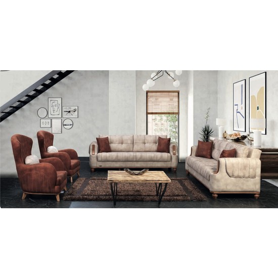 İzmir Alinda Mobilya Zümrüt Koltuk Takımı Fiyatı