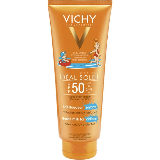 Vichy Capital Soleil SPF50+ Children Milk - Çocuklar Için Güneş Koruyucu Süt 300ML