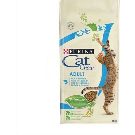 Purina Cat Chow Somon Balıklı Yetişkin Kuru Kedi Maması 15 Kg