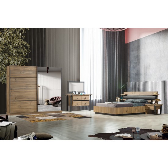 Feyza Mobilya Mia Bazalı Yatak Odası Takımı Fiyatı