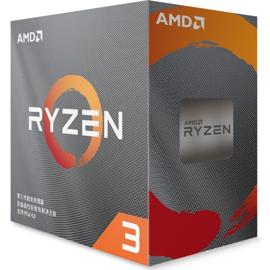 AMD Ryzen 3 3100 3.9GHz 18MB Cache AM4 Soket Wraith Soğutucu 65W İşlemci