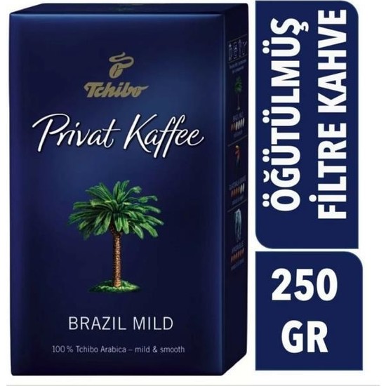 Tchibo Brazil Mild Öğütülmüş Filtre Kahve 250 gr Fiyatı