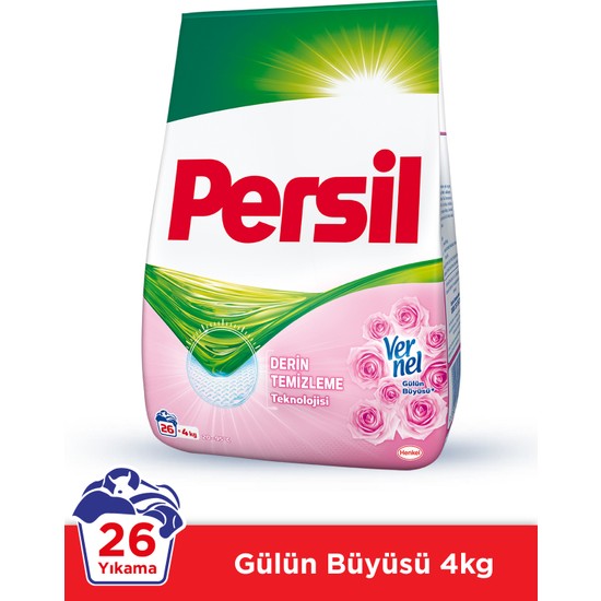 Persil Toz Çamaşır Deterjanı Gülün Büyüsü 4 kg