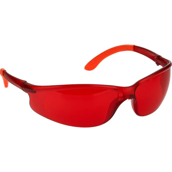 Roney Lazer Epilasyon Estetisyen Koruyucu Gözlük Kırmızı