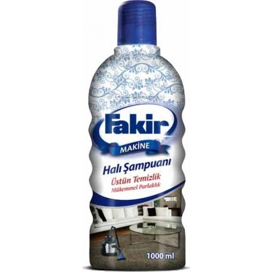 Fakir Halı Şampuanı Makine 1000ML-12'LI Koli