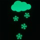 Faami Style Fosforlu Bulut + 4 Adet Kar Tanesi
