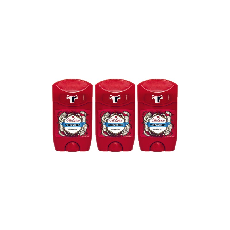 Old Spice Deo Stick 50 ml Wolfthorn 3 Adet