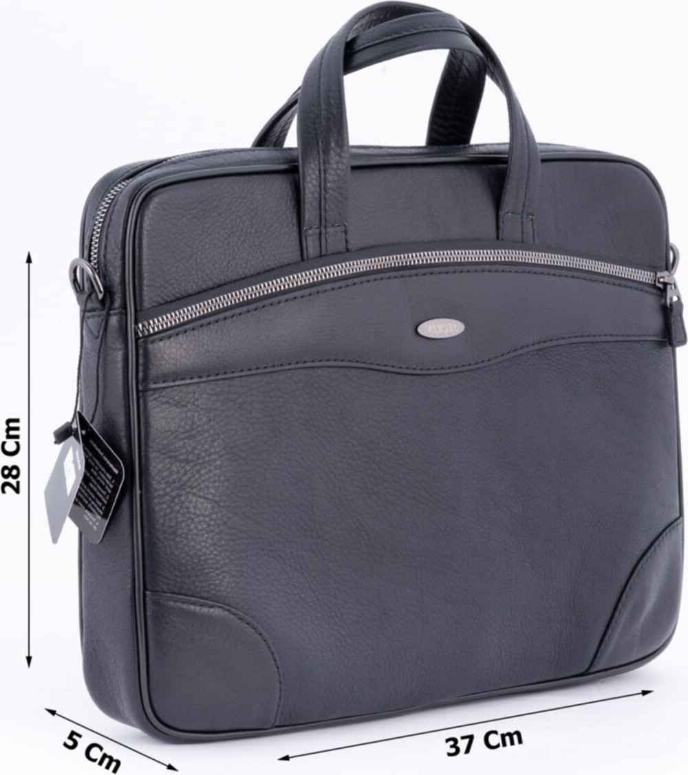 Shop GG 129 Model Tek Gözlü 1. Sınıf Deri Laptop - Evrak Çantası görsel 4