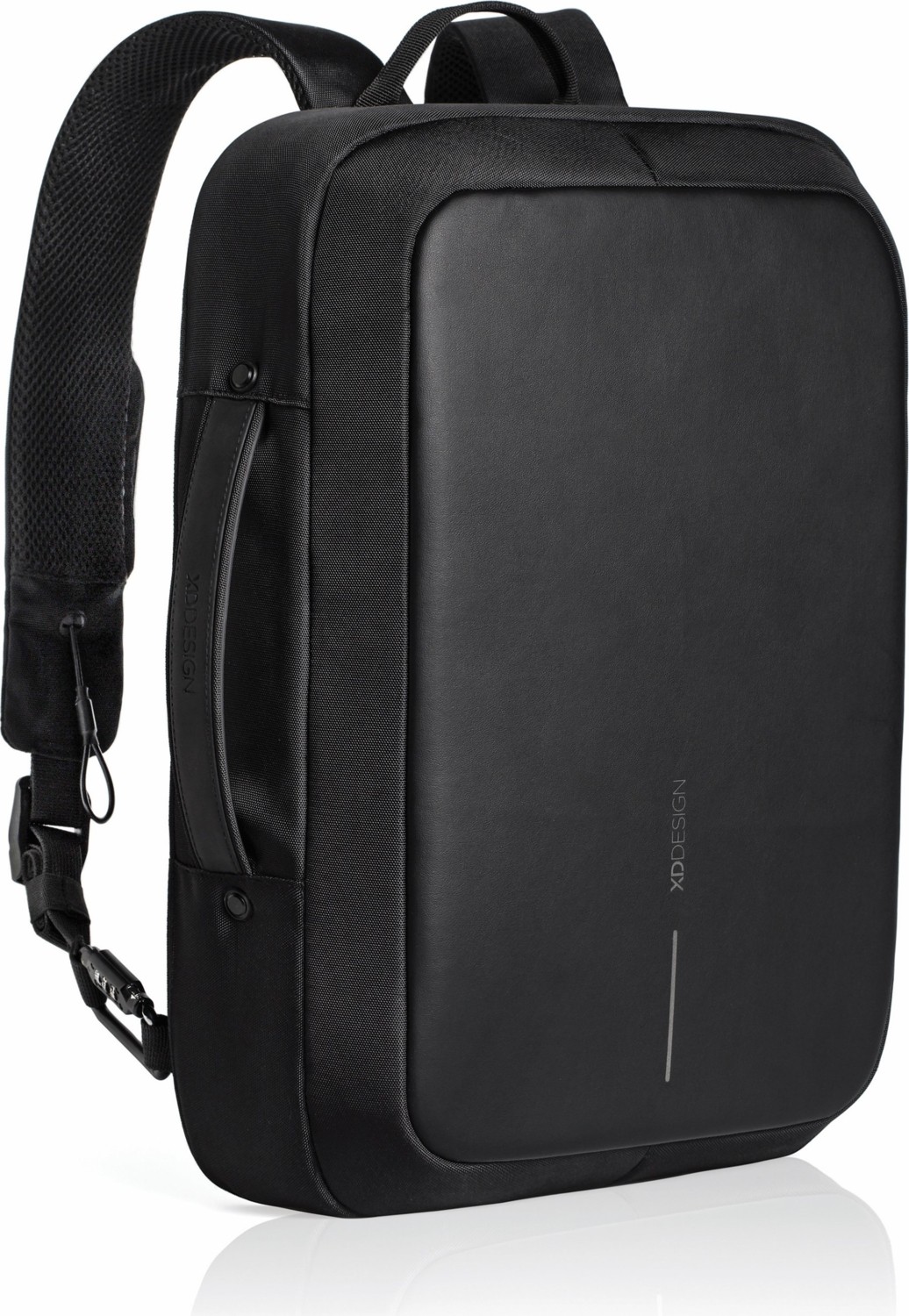 XD Desing XD DESIGN Bobby Bizz 15.6'' Uyumlu Suya Dayanklı Hırsızlık ÖnleyiciUsb Şarj Girişli El ve Sırt Çantası