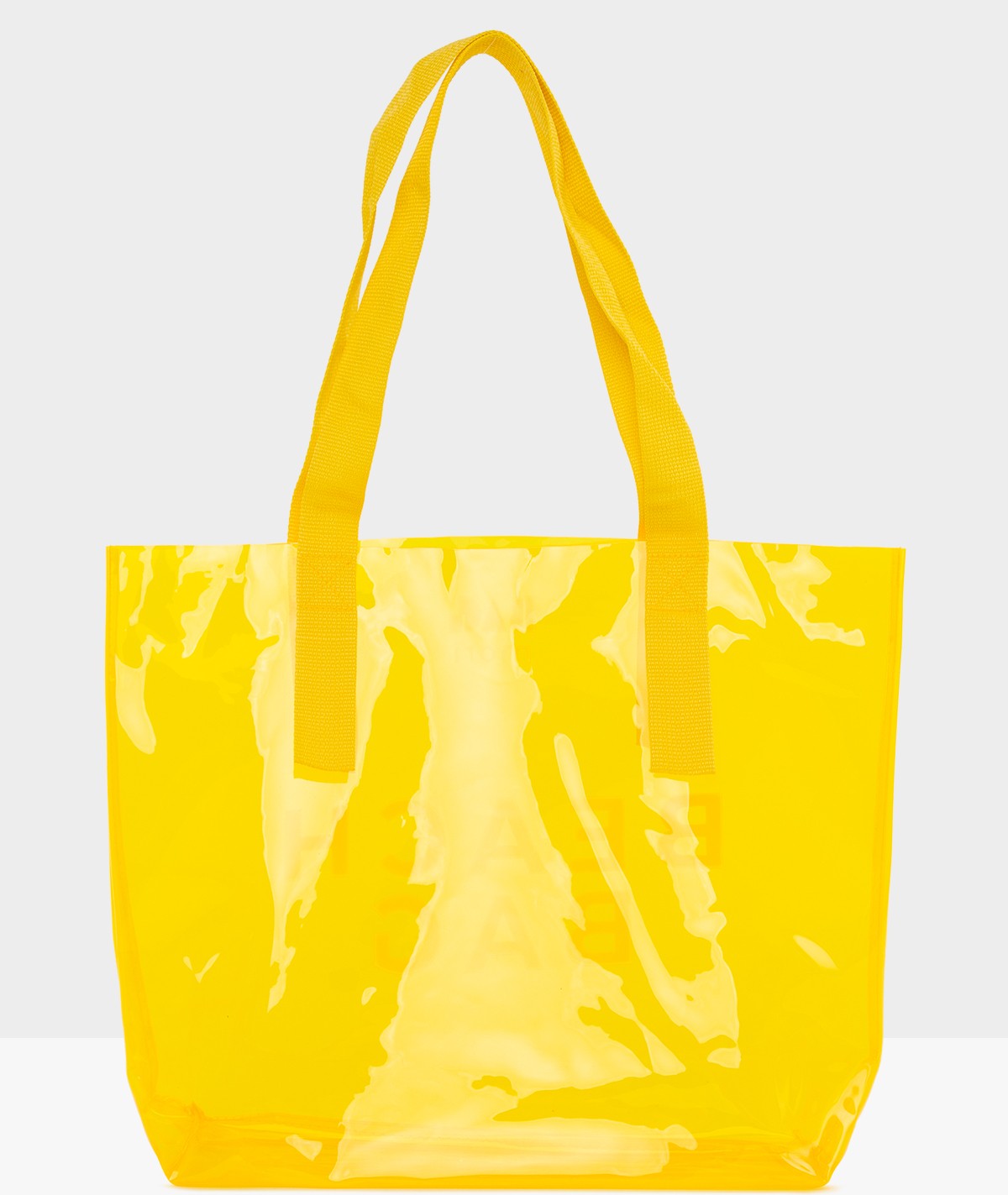 Bagmori Vizon Beach Bag Baskılı Şeffaf Plaj Çantası