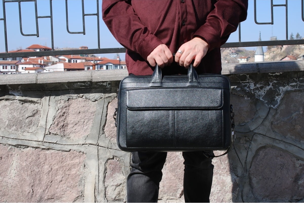 Shop GG 160 ModelGeniş Evrak Çantası, Laptop Çantası görsel 6