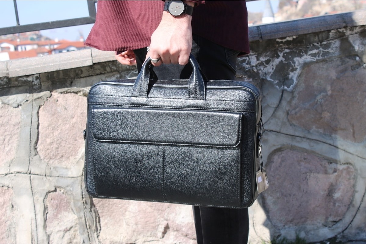 Shop GG 160 ModelGeniş Evrak Çantası, Laptop Çantası görsel 7