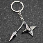 Herşey Nota  Anime Naruto Kuno ve Shuriken Weopons Anahtarlık