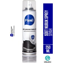 Flexi Care Süet ve Nubuk Ayakkabı Boya Spreyi Flexi Care Siyah Renk 250 ml FLX-6410