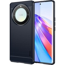 Hello-U Mofı Jk Tpu Serisi-1 Honor X9A 5g / X40 5g / Magic5 Lite 5g Telefon Kılıfı Karbon Fiber Fırçalanmış Yumuşak Tpu Kapak (Yurt Dışından)