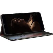 Hello-U Onur Için X40 5g / X9A 5g Flip Deri Telefon Kılıfı Mumsu Çılgın At Doku Stand Cüzdan Anti-Drop Telefon Kapağı (Yurt Dışından)