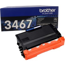 Brother TN-3467 Siyah Toner (12.000 sayfa) Hl-L5200Dw, Hl-L6200Dw, Mfc-L5755Dw, Mfc-L6700Dw, Mfc-L6900Dw