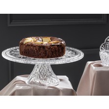 English Home Şeffaf Cosmic Cam Kek Standı 30 cm Parti & Kutlama