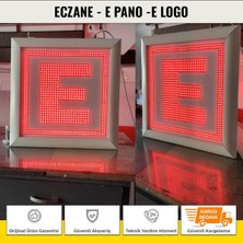 LEDGRAFIK E Logo Eczane E Panosu Eczane Tabelası