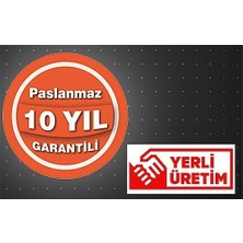 Çelik Banyo MS10-061 Paslanmaz Pirinç Mercan 5'li Askılık Havluluk Banyo Askısı