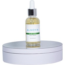 Alnova Yoğun Nemlendirici ve Yatıştırıcı Aloe Vera & Hyaluronik Asit Serum 30 ml - Vegan & Temiz İçerik