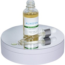 Alnova Yoğun Nemlendirici ve Yatıştırıcı Aloe Vera & Hyaluronik Asit Serum 30 ml - Vegan & Temiz İçerik