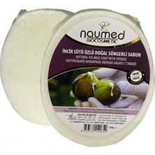 Naumed Incir Sütü Özlü Doğal Süngerli Sabun 130 gr