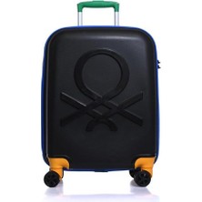 Benetton Trolley 50 cm Siyah Unisex Valiz