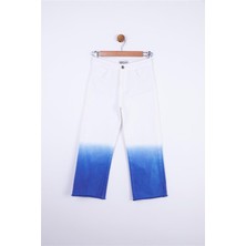 Nk Kids Kız Çocuk Paçası Renkli Batik Pantolon