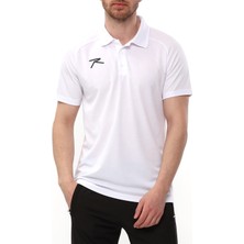 Raru Erkek Polo T-Shirt Ceres Beyaz