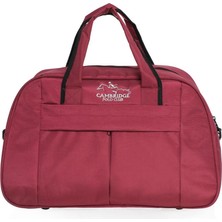 Cambridge Polo Club Orta Boy Seyahat Valizi PLVLZ60020-M-BORDO