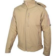 Wolftrap Softshell Kapüşonlu Mont Bej