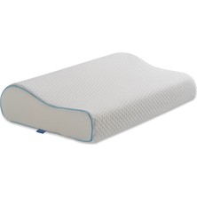 Simple The Pillow Boyun Destekli Visco Yastık Boyun Fıtığı Boyun Düzleşmesi Için Ortopedik Boyun Yastığı 55*35*13*8
