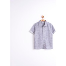 Nk Kids Erkek Çocuk Kısa Kollu Keten Gömlek