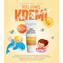 Invierno Barcelona Llc.spf 50 Çocuk Güneş Losyonu 200 ml