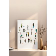 20X20 Poster Çerçevesiz Premium Bristol Kağıda Uv Baskı