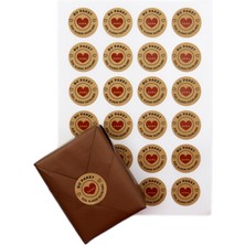 Repro Design Bu Paket Sana Özel Olarak Hazırlandı Baskılı 4 cm Yuvarlak Kraft Etiket No:16