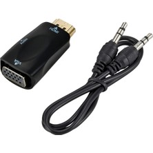 Markofist MF-AVC10 HDMI To VGA + Audio Çevirici (Sesli)