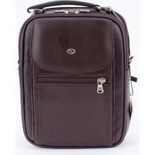 Shop GG 121 Model Erkek Omuz Çantası, El Çantası Kahve